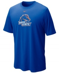 Keep team spirit rolling with this Boise State Broncos NCAA t-shirt from Nike. Keep team spirit rolling with this Boise State Broncos NCAA t-shirt from Nike.