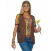 Adult Womens Hippie Vest Costume