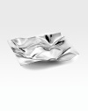 From the Masterpiece Collection. Originally created by Verner Panton in 1988, this dramatic design, today a Georg Jensen classic, is nicknamed car crash for its striking shape of undulating folds in metal.Stainless steel 1¼H X 5¾W X 7L Dishwasher safe Imported