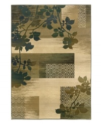 Featuring lush florals and layered geometry, the Odyssey area rug from Sphinx is cross-woven of 36 different colors, giving its pattern incredible depth and textural interest. Intricately woven of pure polypropylene for exquisite strength and softness. Featuring lush florals and layered geometry, the Odyssey area rug from Sphinx is cross-woven of 36 different colors, giving its pattern incredible depth and textural interest. Intricately woven of pure polypropylene for exquisite strength and softness.