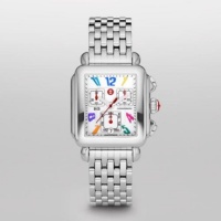 MICHELE Deco Day Carousel Stainless Steel Bracelet MICHELE Deco Day Carousel Stainless Steel Bracelet