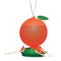 Cherry Valley Feeder 40-Ounce Plastic Orange Oriole Feeder Cherry Valley Feeder 40-Ounce Plastic Orange Oriole Feeder