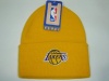 Los Angeles Lakers Adidas NBA Basic Logo Gold Cuffed Knit Hat