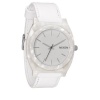 Nixon Time Teller Acetate Leather White Granite Watch A328-1029