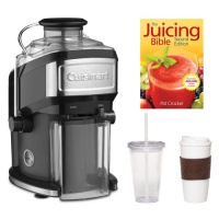 Cuisinart CJE-500 Compact Juice Extractor + The Juicing Bible + 2 Pack Coffee Mug & Iced Beverage Cup Cuisinart CJE-500 Compact Juice Extractor + The Juicing Bible + 2 Pack Coffee Mug & Iced Beverage Cup