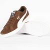 Puma Men's PUMA CLYDE SCRIPT SUEDE BASKETBALL SHOES 11 (DARK EARTH BROWN/WHITE)