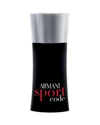 Armani Code Sport is a rite of seduction: a vision of Giorgio Armani, translated into a fragrance. Mint gives explosive flavor to a surprising and unusual top note. Spearmint, peppermint and wild mint create an unexpected bouquet and incredible freshness providing a stunning effect. The heart of the fragrance reveals the seductive power of Code Sport, introduced by citrus fruits. Like a crisp coating of ice, hivernal underlines these contrasts and prolongs the dialogue between icy crispness and sensual breath, giving the fragrance an almost unlimited life. Infinitely masculine, the design of the bottle is an invitation to slip it into a travel bag and carry it everywhere. Armani Code Sport is a rite of seduction: a vision of Giorgio Armani, translated into a fragrance. Mint gives explosive flavor to a surprising and unusual top note. Spearmint, peppermint and wild mint create an unexpected bouquet and incredible freshness providing a stunning effect. The heart of the fragrance reveals the seductive power of Code Sport, introduced by citrus fruits. Like a crisp coating of ice, hivernal underlines these contrasts and prolongs the dialogue between icy crispness and sensual breath, giving the fragrance an almost unlimited life. Infinitely masculine, the design of the bottle is an invitation to slip it into a travel bag and carry it everywhere.