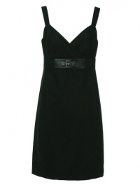 Michael Kors Sleeveless V-Neck Dress Black 12