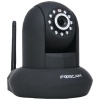 Foscam FI9821W Indoor Pan/Tilt H.264 720p Wireless IP Camera, 1/4 Color CMOS Sensor, F: 2.8mm F:2.4 (IR Lens), IEEE 802.11b/g/n Wireless Connectivity, Black