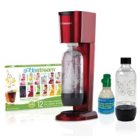 SodaStream Genesis Home Soda Maker Starter Kit, Red SodaStream Genesis Home Soda Maker Starter Kit, Red