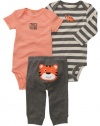 Carters Daddy's Little Tiger Bodysuit Set ORANGE 6 Mo