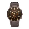 Fossil Men's FS4357 Brown Stainless Steel Bracelet Brown Analog Dial Chronograph Watch