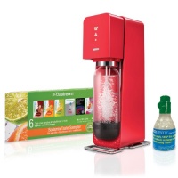 SodaStream Source Home Soda Maker Starter Kit, Red SodaStream Source Home Soda Maker Starter Kit, Red