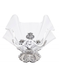 Hold court with the regal elegance of Fleur de Lis serveware and serving dishes. Lavish detail featuring the iconic French lily evokes another era, gleaming spectacularly in this magnificent bowl from Arthur Court. Hold court with the regal elegance of Fleur de Lis serveware and serving dishes. Lavish detail featuring the iconic French lily evokes another era, gleaming spectacularly in this magnificent bowl from Arthur Court.