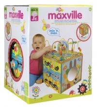ALEX® Toys - Alex Jr. Max Ville - Wooden Activity Cube 4MV ALEX® Toys - Alex Jr. Max Ville - Wooden Activity Cube 4MV