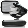 CaseCrown Pebbled Granite Hard Cover Case (Silver) for Point and Shoot Digital Cameras