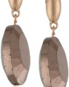 Kenneth Cole New York Pave Splash Faceted Oval Bead Drop Earrings