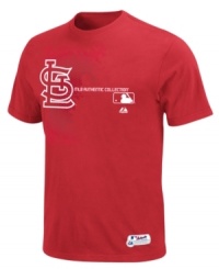 Time to rally! Throw on this St. Louis Cardinals MLB t-shirt from Majestic and cheer your team to a win. Time to rally! Throw on this St. Louis Cardinals MLB t-shirt from Majestic and cheer your team to a win.