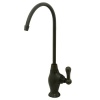 Kingston Brass Restoration KS3195AL+ Single Handle Lead-Free Water Filtration Faucet, Oil Rubbed Bronze