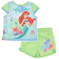 Komar Kids Girls 2-6X Sea Buddies 2 Piece Pajama Set, Green, 2T Komar Kids Girls 2-6X Sea Buddies 2 Piece Pajama Set, Green, 2T