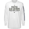 NCAA adidas New Hampshire Wildcats White Victory Song Long Sleeve T-shirt