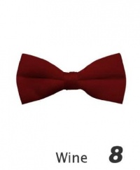 Boy's Solid Banded Bow Ties Boy's Solid Banded Bow Ties