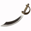 Pirate Sword: 18 inch long Plastic Costume Accessory