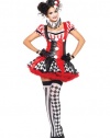 Leg Avenue - Harlequin Clown Adult Costume