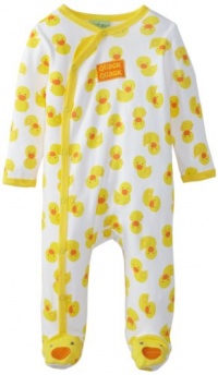 Carter's Watch the Wear Unisex-Baby Newborn Quack Quack Coverall, Yellow, 0-3 Months Carter's Watch the Wear Unisex-Baby Newborn Quack Quack Coverall, Yellow, 0-3 Months