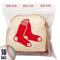 Spectrum 5815-10002 MLB Plastic Boston Red Sox Sandwich Press to Close Bag (Pack of 50) Spectrum 5815-10002 MLB Plastic Boston Red Sox Sandwich Press to Close Bag (Pack of 50)