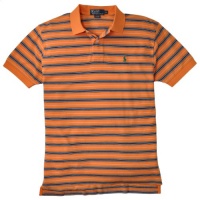 Polo Ralph Lauren Men's Classic Fit Striped Mercerized Pima Polo Polo Ralph Lauren Men's Classic Fit Striped Mercerized Pima Polo
