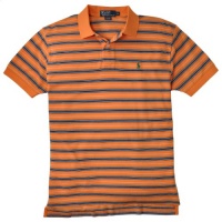 Polo Ralph Lauren Men's Classic Fit Striped Mercerized Pima Polo