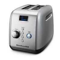 KitchenAid KMT223CU 2-Slice Toaster, Countour Silver KitchenAid KMT223CU 2-Slice Toaster, Countour Silver