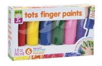 ALEX® Toys - Alex Jr. Tots First Finger Paint (6) Set - Art Supplies 1807 ALEX® Toys - Alex Jr. Tots First Finger Paint (6) Set - Art Supplies 1807