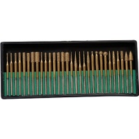 SE 82331TF 30 pieces 1/8-Inch shank Diamond Bur Set