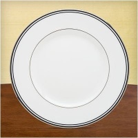 Lenox Federal Platinum Dinner Plate, Black Lenox Federal Platinum Dinner Plate, Black