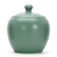 Noritake Colorwave Sugar Bowl with Cover, Green Noritake Colorwave Sugar Bowl with Cover, Green