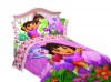 Nickelodeon Dora Run Skip Jump Microfiber Comforter, Twin/Full