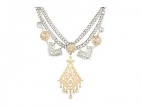 Jessica Simpson Jewelry 2 Tone Baroque Chic Necklace Jessica Simpson Jewelry 2 Tone Baroque Chic Necklace