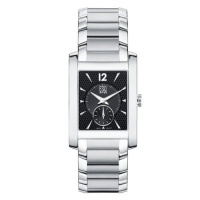 ESQ by Movado Men's 7301296 SWISS Venture Stainless-Steel Bracelet Black Dial Watch ESQ by Movado Men's 7301296 SWISS Venture Stainless-Steel Bracelet Black Dial Watch