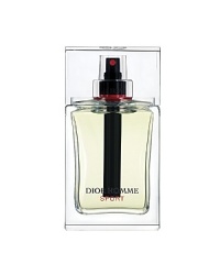 A road. A man. A car. A fragrance. Dior for men celebrates the courage, daring and intensity of the world's most exciting sport -- the passion, excitement and speed of cars and racing -- with a fresh, spicy, woody new scent. Dior Homme Sport bursts with vigor and vitality with citron and cedarwood accords plus, at its heart, a signature new ginger accord, energizing, masculine and powerful. Made for the man who lives boldly, freely, intensely, without breaks, every minute of the day. A road. A man. A car. A fragrance. Dior for men celebrates the courage, daring and intensity of the world's most exciting sport -- the passion, excitement and speed of cars and racing -- with a fresh, spicy, woody new scent. Dior Homme Sport bursts with vigor and vitality with citron and cedarwood accords plus, at its heart, a signature new ginger accord, energizing, masculine and powerful. Made for the man who lives boldly, freely, intensely, without breaks, every minute of the day.