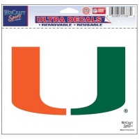 Miami Hurricanes Ultra Decal Sticker