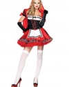 Leg Avenue Women' S Divine Miss Dress With Padded Bra And Attached Hood