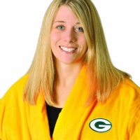 NFL Green Bay Packers Cotton Robe (Yellow, One Size) NFL Green Bay Packers Cotton Robe (Yellow, One Size)