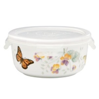 Lenox Butterfly Meadow Serve and Store Container Bowl Lenox Butterfly Meadow Serve and Store Container Bowl