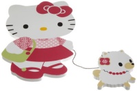 Bedtime Originals Hello Kitty and Puppy Wall Hanging - Pink Bedtime Originals Hello Kitty and Puppy Wall Hanging - Pink