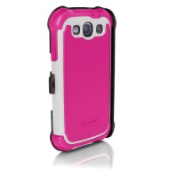 Ballistic SX0932-M685 SG Maxx Case for Samsung Galaxy SIII - 1 Pack - Retail Packaging - Hot Pink/White Ballistic SX0932-M685 SG Maxx Case for Samsung Galaxy SIII - 1 Pack - Retail Packaging - Hot Pink/White
