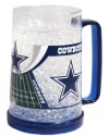 Dallas Cowboys 16oz Crystal Freezer Mug