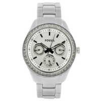 Fossil Women's ES2947 Stainless Steel Analog with White Dial Watch Fossil Women's ES2947 Stainless Steel Analog with White Dial Watch