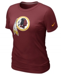 Team player. Show support for your favorite football team in this Washington Redskins NFL t-shirt from Nike. Team player. Show support for your favorite football team in this Washington Redskins NFL t-shirt from Nike.